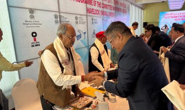 अंडमान-निकोबार में पोर्ट इंफ्रास्ट्रक्चर और नेट ज़ीरो पहल की समीक्षा, सांसद बृजमोहन अग्रवाल ने दिए अहम निर्देश