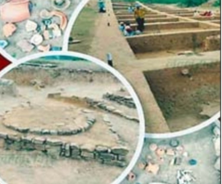 आरंग में खुदाई में मिला प्राचीन  मुद्राओं से भरा हंडा