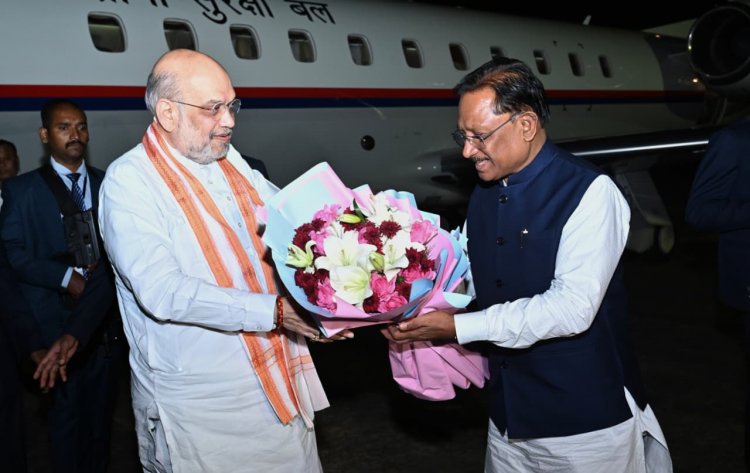 Big Breaking : रायपुर पहुंचे गृह मंत्री अमित शाह,कल बस्तर ओलंपिक के समापन समारोह में होंगे शामिल
