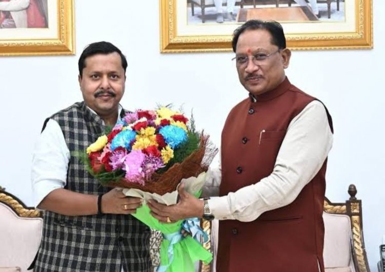 सीएम विष्णुदेव साय ने भाजपा का कार्यकारी अध्यक्ष बनने पर नितिन नबीन को दी बधाई