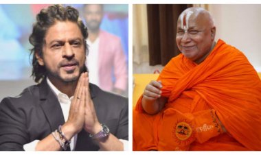 शाहरुख खान पर भड़के जगतगुरु रामभद्राचार्य, बांग्लादेशी खिलाड़ी को खरीदने पर कहा- 'वह कोई हीरो नहीं, देशद्रोही है'