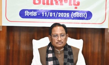 "जनजातीय विकास को सांसद संकुल विकास परियोजना से मिलेगी गति" : मुख्यमंत्री विष्णुदेव साय