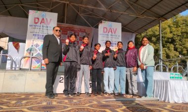 दिल्ली में लहराया किरंदुल का परचम, डीएवी की रितिका वेट्टी बनी राष्ट्रीय स्वर्ण विजेता