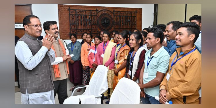 बस्तर अंचल का सर्वांगीण विकास करने सरकार प्रतिबद्ध : मुख्यमंत्री विष्णुदेव साय