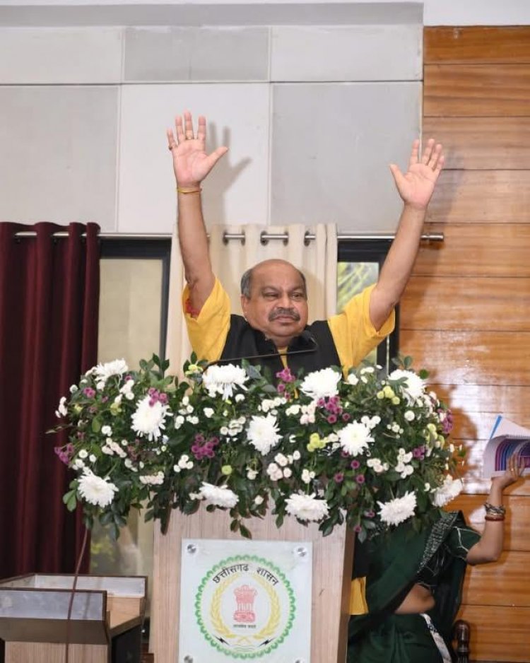 शहरी आपदा जोखिम विषय पर आयोजित कार्यक्रम में विधायक पुरंदर मिश्रा हुए शामिल