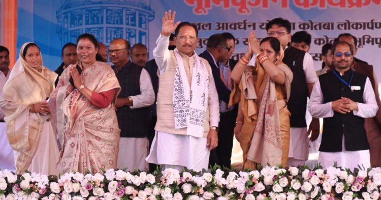 समृद्धि की ओर तेजी से बढ़़ रहा है छत्तीसगढ़ : सीएम विष्णुदेव साय