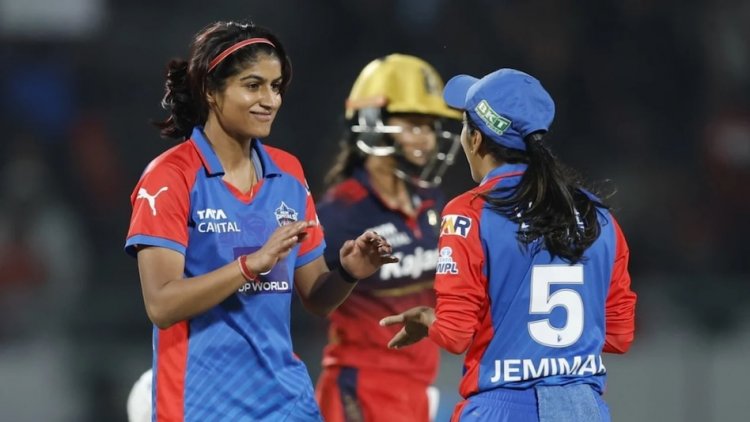 दिल्ली कैपिटल्स ने रोका RCB का विजय रथ : जेमिमा और वोलवार्ट की चमक से दिल्ली की धमाकेदार जीत