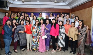 पिंक पवेलियन में छत्तीसगढ़ की महिला उद्यमियों की भव्य भागीदारी