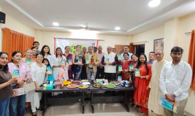 प्रकृति की ओर सोसाइटी ने प्राकृतिक सब्जियों और हर्बल पद्धतियों पर किया जागरूक