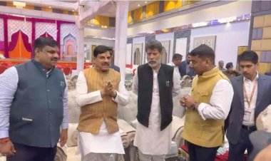 रायपुर आए MP के सीएम, विवाह समारोह में हुए शामिल