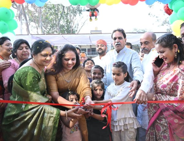 85 लाख से टाटीबंध में बने सर्वसुविधायुक्त ‘महतारी सदन सह आंगनबाड़ी’ का लोकार्पण