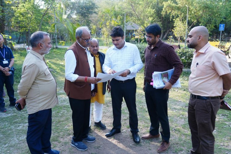 रायपुर की सूरत बदलने सड़क पर उतरे जनप्रिय सांसद बृजमोहन अग्रवाल