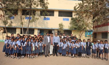 एमएमआई नारायणा हॉस्पिटल ने की रायपुर के चार सरकारी स्कूलों की मदद