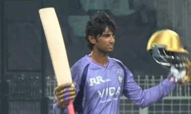 KKR के 'वंडर बॉय' का धमाका: मात्र 55 गेंदों में जड़ा नाबाद शतक, 103 रनों की पारी से उड़ाई विरोधियों की नींद