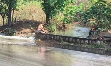 रायगढ़ में जलाशय का गेट टूटा, नेशनल हाईवे पर सैलाब के हालात