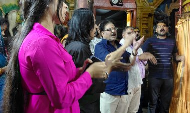 समाजसेवी कुबेर राठी ने चामुण्डा दरबार में टेका मत्था, 'हनुमान सेवा' के 15 वर्ष हुए पूर्ण