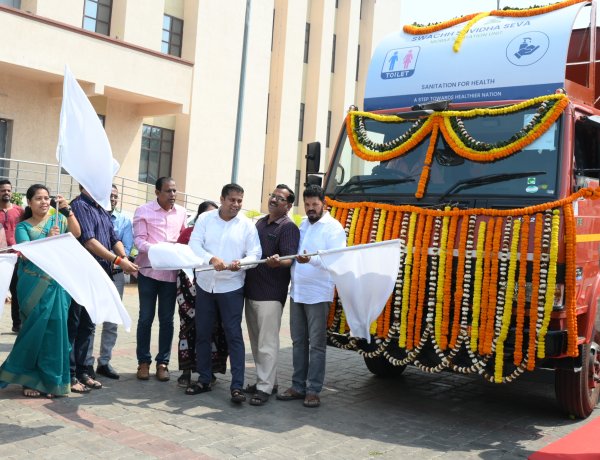 जिंदल फाउंडेशन और भुवनेश्वर नगर निगम ने इवेंट्स के दौरान पब्लिक हाइजीन को मजबूत करने के  लॉन्च की मोबाइल सैनिटेशन यूनिट