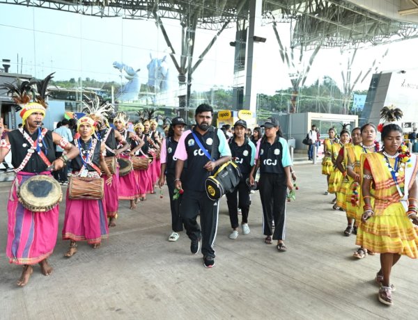 छत्तीसगढ़ में ‘खेलो इंडिया ट्राइबल गेम्स’ की धूम, खिलाड़ियों का गर्मजोशी से हुआ स्वागत