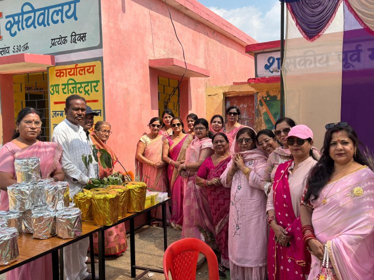 नारी सम्मान और सांस्कृतिक गरिमा का अनुपम संगम : ग्राम पंचायत साल्ही में महिला दिवस पूर्व भव्य आयोजन सम्पन्न