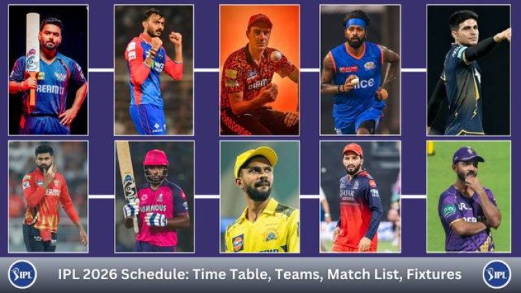 IPL 2026 का शंखनाद: 28 मार्च को चिन्नास्वामी में भिड़ेंगे 'किंग' कोहली और हैदराबाद के नवाब, पहले 20 मैचों का शेड्यूल जारी