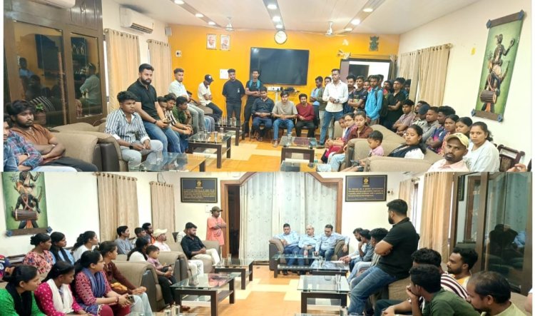 NMDC भर्ती परीक्षा जल्द कराने की मांग,अभ्यर्थियों ने सौंपा ज्ञापन