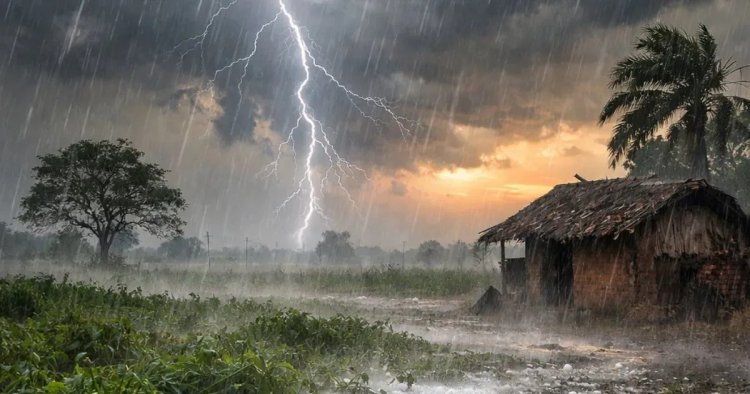 छत्तीसगढ़ में फिर बदलेगा मौसम का मिजाज : भारी बारिश और ओलावृष्टि की चेतावनी, इन जिलों के लिए ऑरेंज-येलो अलर्ट जारी