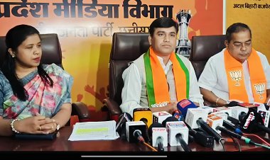 कांग्रेस पदाधिकारियों ने शासकीय जमीन की अवैध रूप से की खरीदी-बिक्री : डॉ. नवीन मार्कण्डेय