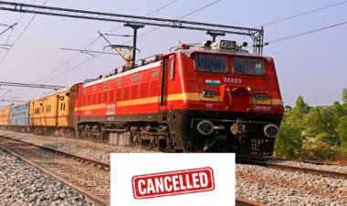रायपुर-विशाखापट्टनम के बीच चलने वाली यह ट्रेन अप्रैल में 6 दिन रहेगी रद्द