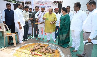 उत्तर विधानसभा क्षेत्र में लगातार विकास की गति, गुरुघासीदास वार्ड 48 सहित 7 वार्डों में विकास कार्यों का हुआ भूमिपूजन 