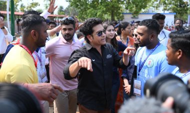 छत्तीसगढ़ में क्रिकेट के भगवान : सीएम साय ने कहा-सचिन तेंदुलकर का बस्तर आगमन बदलते बस्तर की सशक्त पहचान