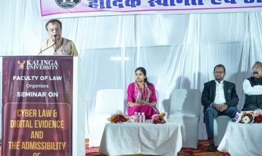 जिला न्यायालय बिलासपुर में कलिंगा विश्वविद्यालय द्वारा “साइबर लॉ एवं डिजिटल साक्ष्य की ग्राह्यता” पर संगोष्ठी का आयोजन