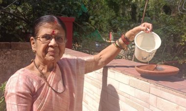 Women power club द्वारा भीषण गर्मी में पक्षियों के लिए सेवा अभियान