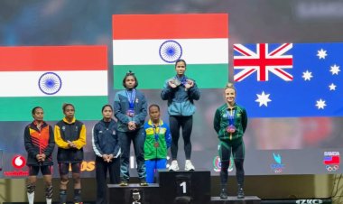 अंतरराष्ट्रीय वेटलिफ्टिंग टूर्नामेंट में ज्ञानेश्वरी यादव को गोल्ड मेडल,छत्तीसगढ़ पुलिस  राजनांदगांव में हैं कार्यरत