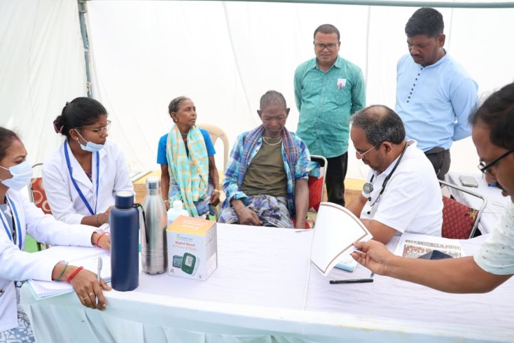 लाल आतंक के सूर्यास्त के साथ सुकमा में उदय हुआ स्वास्थ्य सेवाओं का सूरज