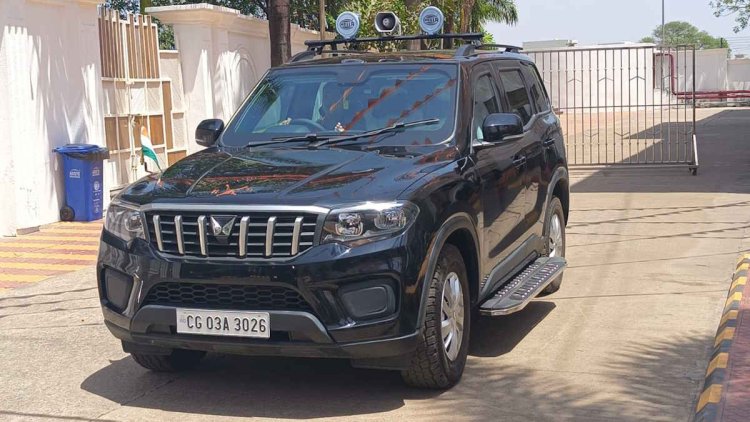 मुख्यमंत्री विष्णु देव साय के काफिले में अब 'फॉर्च्यूनर' की जगह 'स्कॉर्पियो' का दिखेगा जलवा