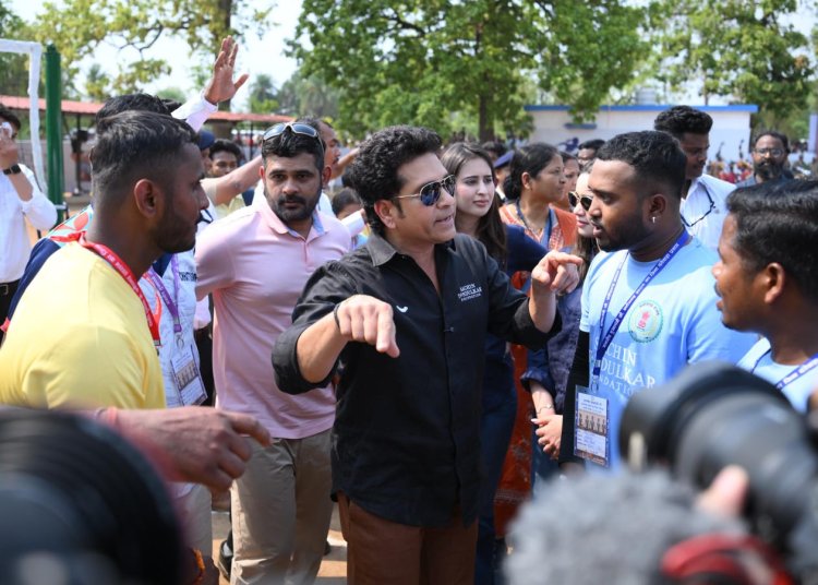 छत्तीसगढ़ में क्रिकेट के भगवान : सीएम साय ने कहा-सचिन तेंदुलकर का बस्तर आगमन बदलते बस्तर की सशक्त पहचान