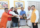 मुख्यमंत्री विष्णु देव साय से भारतीय रेडक्रास सोसायटी के पदाधिकारियों ने की सौजन्य भेंट
