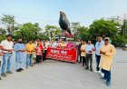 वक्ता मंच का पक्षी मित्र अभियानः निःशुल्क सकोरे बांटे गए 