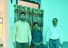 अस्थि बाधित दिव्यांग लखमा तामो को समाज कल्याण विभाग ने तत्काल उपलब्ध कराई बैसाखी