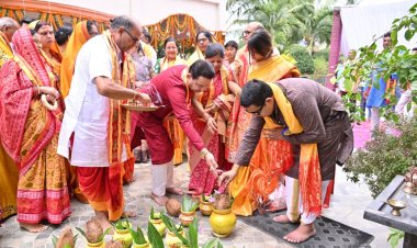 विधायक डॉ. संपत अग्रवाल के जन्मदिवस पर भक्तिमय हुआ बसना