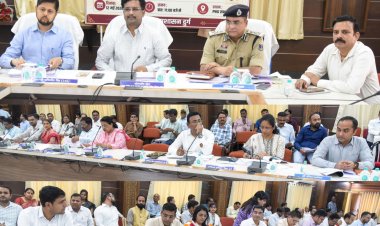 विभागीय समन्वय के साथ बेहत्तर कार्य करें अधिकारी : प्रभारी सचिव बोरा