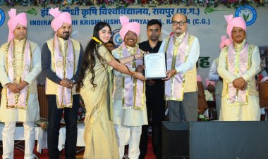 वैज्ञानिकों द्वारा विकसित नई फसल किस्मों और आधुनिक तकनीकों से किसानों को मिल रहा है लाभ: मुख्यमंत्री साय 