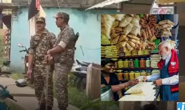 पीएम मोदी को झालमुड़ी खिलाने वाले बिक्रम को मिली CRPF सुरक्षा; दुकान के बाहर तैनात हुए कमांडो