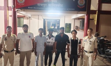 रायपुर में गुंडे-बदमाशों पर मंडरा रहा कालचक्र, अपराधियों में डर पैदा करने पुलिस का विशेष ऑपरेशन,6 दिन में 200 अधिक पर कार्रवाई