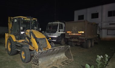 Dantewada News :  कलेक्टर के निर्देश पर खनिज जांच दल ने की बड़ी कार्रवाई