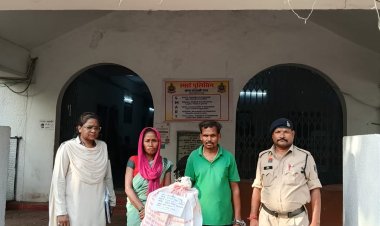 रायपुर में ओवरब्रिज के नीचे गांजा बेचने की थी तैयारी, महिला सहित दो आरोपियों को पुलिस ने किया गिरफ्तार