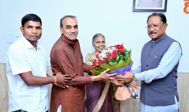 बस्तर में सुरक्षा के साथ स्वास्थ्य, शिक्षा और जनसेवा पहुंचाने पर सरकार का फोकस : सीएम साय
