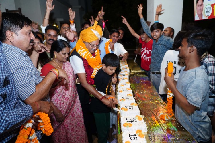 जनप्रिय नेता सांसद बृजमोहन अग्रवाल के जन्मदिन पर उमड़ा जनसैलाब : छत्तीसगढ़ से लेकर दिल्ली तक रही बधाइयों की गूंज
