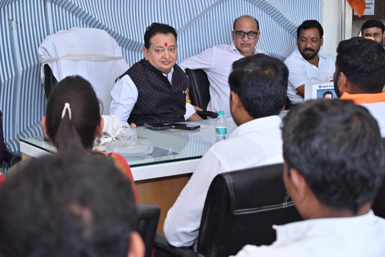 हर पात्र व्यक्ति तक पहुंचे सरकारी योजनाओं का लाभ : विधायक डॉ. संपत अग्रवाल