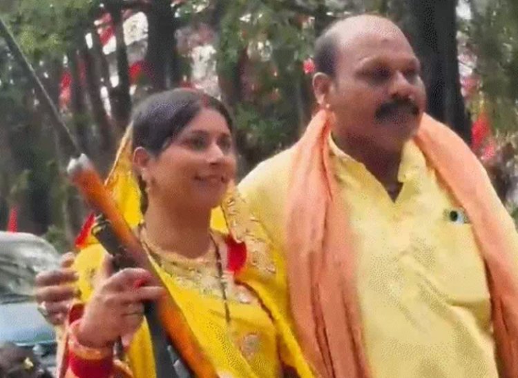 शादी समारोह में हर्ष फायरिंग का वीडियो वायरल, भाजपा नेत्री परिवार पर उठे सवाल
